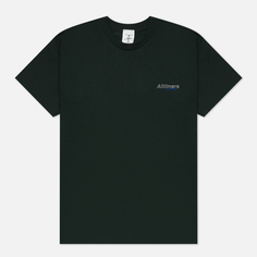Мужская футболка Alltimers Estate Embroidered, цвет зелёный, размер XL