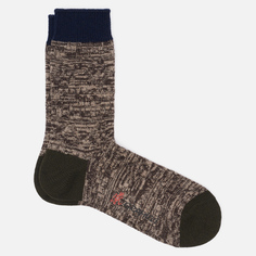 Носки Gramicci Pattern Wool, цвет коричневый, размер 43-46 EU