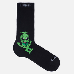 Носки RIPNDIP Bah Humbug, цвет чёрный, размер 40-46 EU