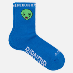 Носки RIPNDIP We Out Here Mid, цвет синий, размер 40-46 EU