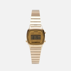 Наручные часы CASIO Vintage LA670WGA-9, цвет золотой