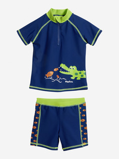 Купальный костюм "Крокодил" для мальчика Playshoes, Синий