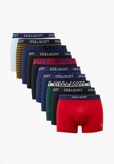 Трусы 10 шт. Lyle & Scott TOBY 10 Pack Mix Design Trunks