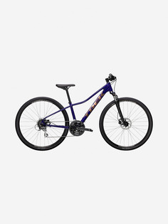 Велосипед городской женский Trek Dual Sport 2 Wsd 700C, 2021, Фиолетовый