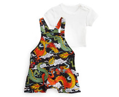 Комплекты детской одежды Happy Baby Комплект детский (футболка и полукомбинезон) 88159