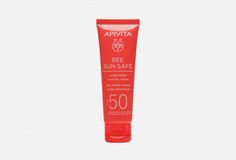 Солнцезащитный увлажняющий гель-крем для лица SPF50 Apivita