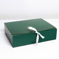 Коробка подарочная складная, упаковка, Дарите Счастье