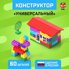 Конструктор №2, универсальный, 60 деталей Solomon