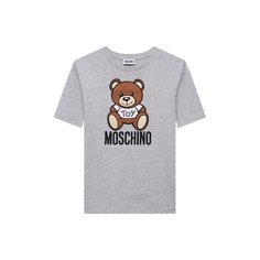 Хлопковая футболка Moschino