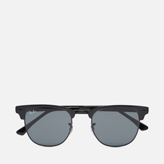 Солнцезащитные очки Ray-Ban Clubmaster Metal, цвет чёрный, размер 51mm