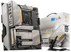 Материнская плата ATX MSI MEG Z590 ACE GOLD EDITION (LGA1200, Z590, 4*DDR4(5600), 6*SATA 6G RAID, 4*M.2, 3*PCIE, 7.1CH, 2.5Glan, WiFi, BT, 6*USB 3.2,