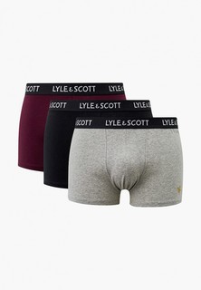 Трусы 3 шт. Lyle & Scott BARCLAY 3 Pack Basic Core Trunks