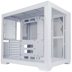 Корпус ATX ALSEYE Cube-W белый, без БП, боковая панель из закаленного стекла, USB 3.0, 2*USB 1.0, audio