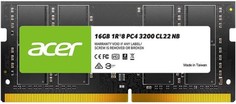 Модуль памяти SODIMM DDR4 16GB Acer BL.9BWWA.214 PC4-25600 3200MHz CL22 1.2V