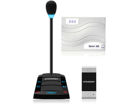 Переговорное устройство Stelberry SX-410 / 2 "клиент-кассир" (S-410 - 2шт) с возможностью переключения на режим «Симплекс» с 2-х канальной системой за