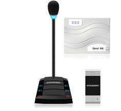 Переговорное устройство Stelberry SX-400 / 2 "клиент-кассир" (S-400 - 2шт) с 2-х канальной системой записи переговоров.