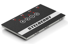 Микшер Stelberry MX-310 Полупрофессиональный 4-канальный цифровой аудиомикшер с сенсорным управлением для смешивания аудиосигналов с микрофонов.