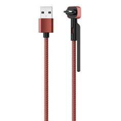Кабель OLMIO STAND, USB 2.0 - microUSB, 1.2м, 2.1A