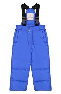 Пуховый комбинезон на подтяжках Moncler Enfant