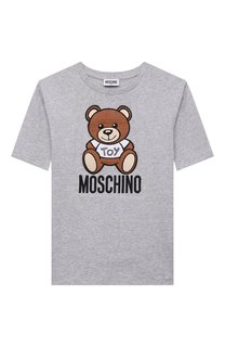 Хлопковая футболка Moschino