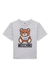 Хлопковая футболка Moschino