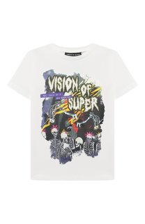 Хлопковая футболка Vision of super