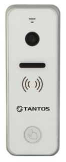 Вызывная панель Tantos iPanel 2 (White) + 110 град. накладная, камера 800 ТВЛ., PAL, угол обзора 110 град., ИК подсветка