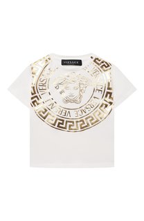 Хлопковая футболка Versace