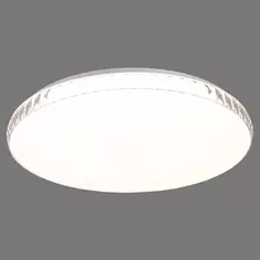 Светильник настенно-потолочный светодиодный Dina 2077/EL с пультом управления, 18 м², регулируемый свет, цвет белый Сонекс