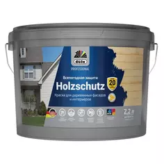 Краска фасадная Dufa Pro Holzschutz Б3 2.2 л цвет прозрачный