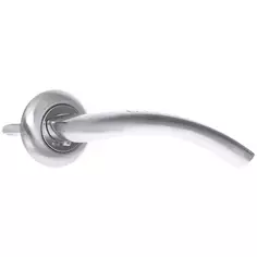 Ручка дверная на розетке Avers H-0826-A-NIS/NI, алюминий, цвет матовый никель/никель Armex