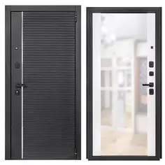 Дверь входная металлическая Порта Р-3 98x205 см правая белая Portika
