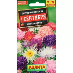 Семена цветов Аэлита астра 1 сентября