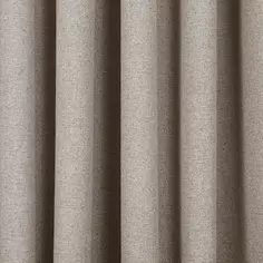 Штора на ленте Cashmere 200x300 см цвет коричневый Столица текстиля