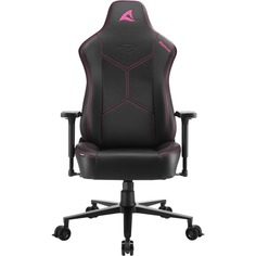 Компьютерное кресло Sharkoon Skiller SGS30 чёрно-розовое