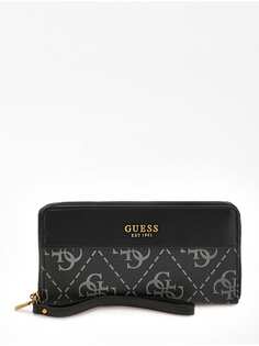 Большой Кошелек «Berta» С Логотипами 4G Guess