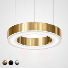 Светильник Подвесной светодиодный светильник Imperium Loft Light Ring Horizontal 177930-22