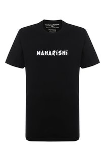 Хлопковая футболка Maharishi