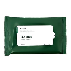 Уход за кожей лица APIEU Салфетки для лица NONCO TEA TREE с маслом чайного дерева 20 A'pieu