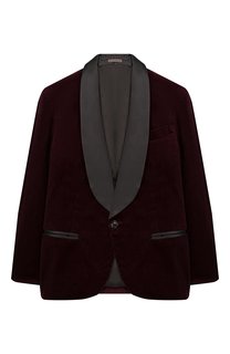 Хлопковый пиджак Brunello Cucinelli