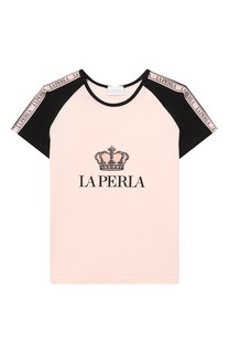 Хлопковая футболка La Perla