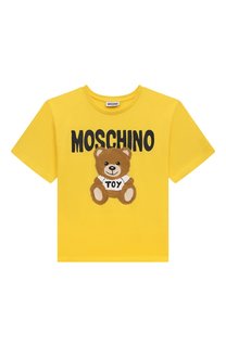 Хлопковая футболка Moschino