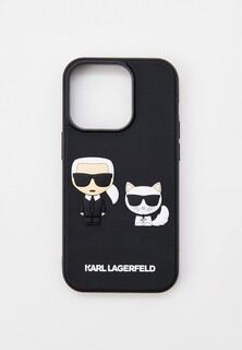 Чехол для iPhone Karl Lagerfeld 14 Pro с 3D принтом