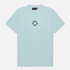 Мужская футболка MA.Strum Compass Print, цвет голубой, размер XXL