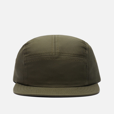 Кепка Ebbets Field Flannels 5 Panel, цвет оливковый