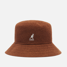 Панама Kangol Bermuda, цвет коричневый, размер L