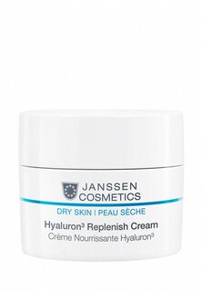 Крем для лица Janssen Cosmetics Регенерирующий, с гиалуроновой кислотой насыщенной текстуры Hyaluron3 Replenisher Cream, 50 мл