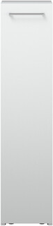 Тумба белый глянец/белый матовый 19 см Corozo Лео SD-00000782