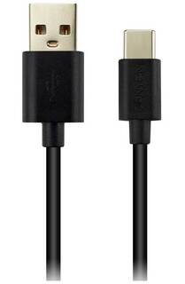 Кабель Canyon Type C USB 2.0 standard cable Power & Data output 5V 1A OD 3.2mm PVC Jacket 1.8m black CNE-USBC2B