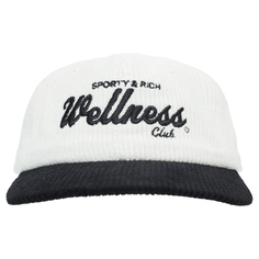 Вельветовая кепка Wellness Club Sporty & Rich